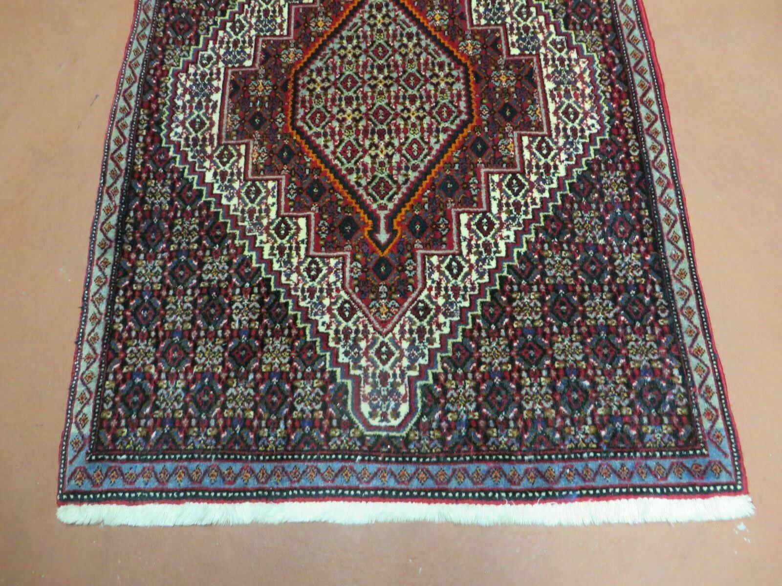 28" X 40" Vintage Handmade Chinese Geometric Oriental Wool Rug Carpet 2.5' x 3.5' - Jewel Rugs