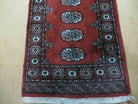 2' 4" X 11' 6" Vintage Handmade Bokhara Turkoman Pakistani Wool Runner Rug Nice - Jewel Rugs