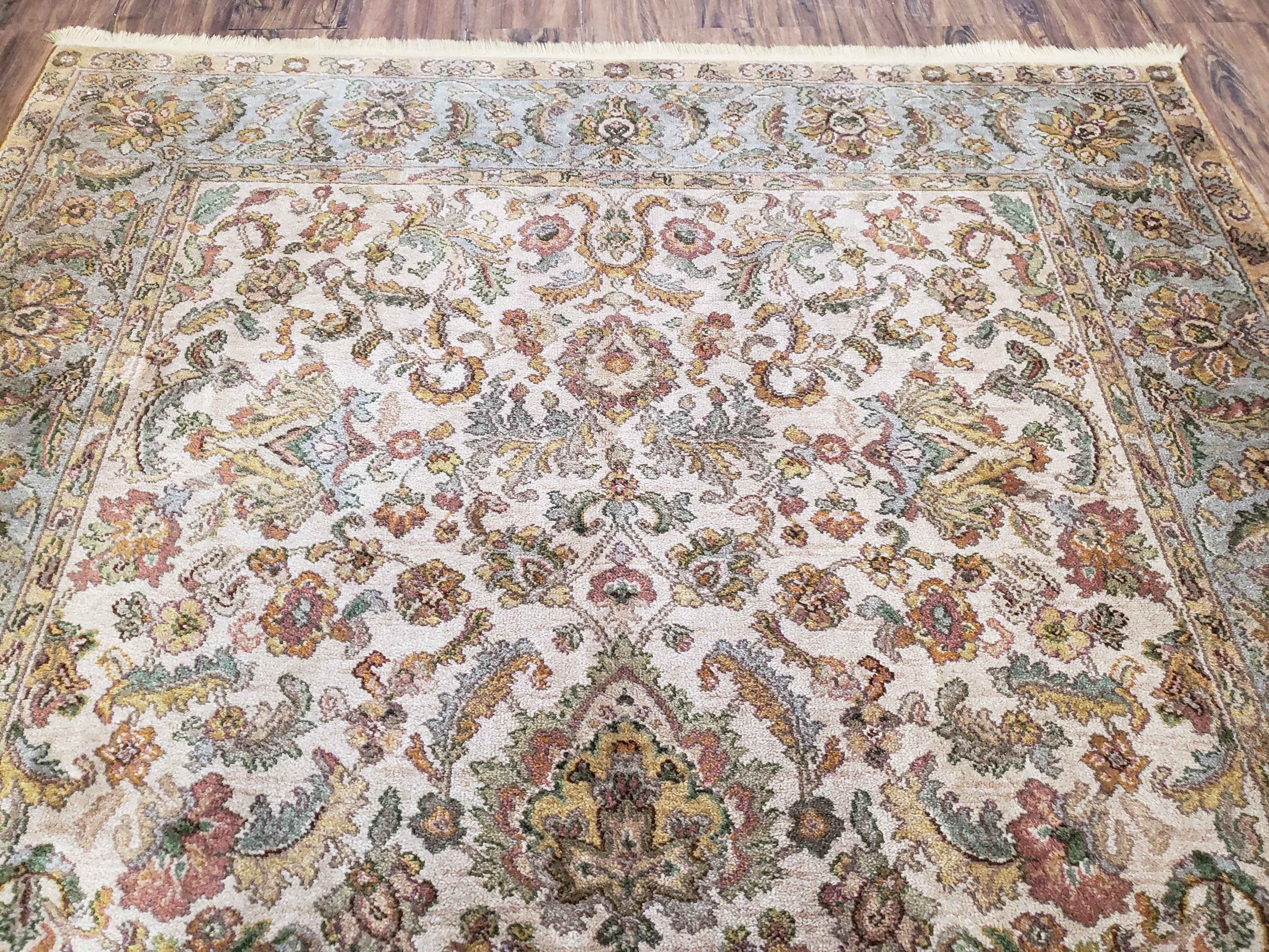 Karastan Rug 5' 9" x 9', Karastan Samovar Teawash 900-907, Medium Sized Karastan Area Rug, Wool Karastan Carpet, Traditional Karastan Rug - Jewel Rugs