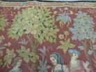 4' X 5' Antique Tapestry Belgium Handmade Petitpoint Needlepoint One Of A Kind - Jewel Rugs