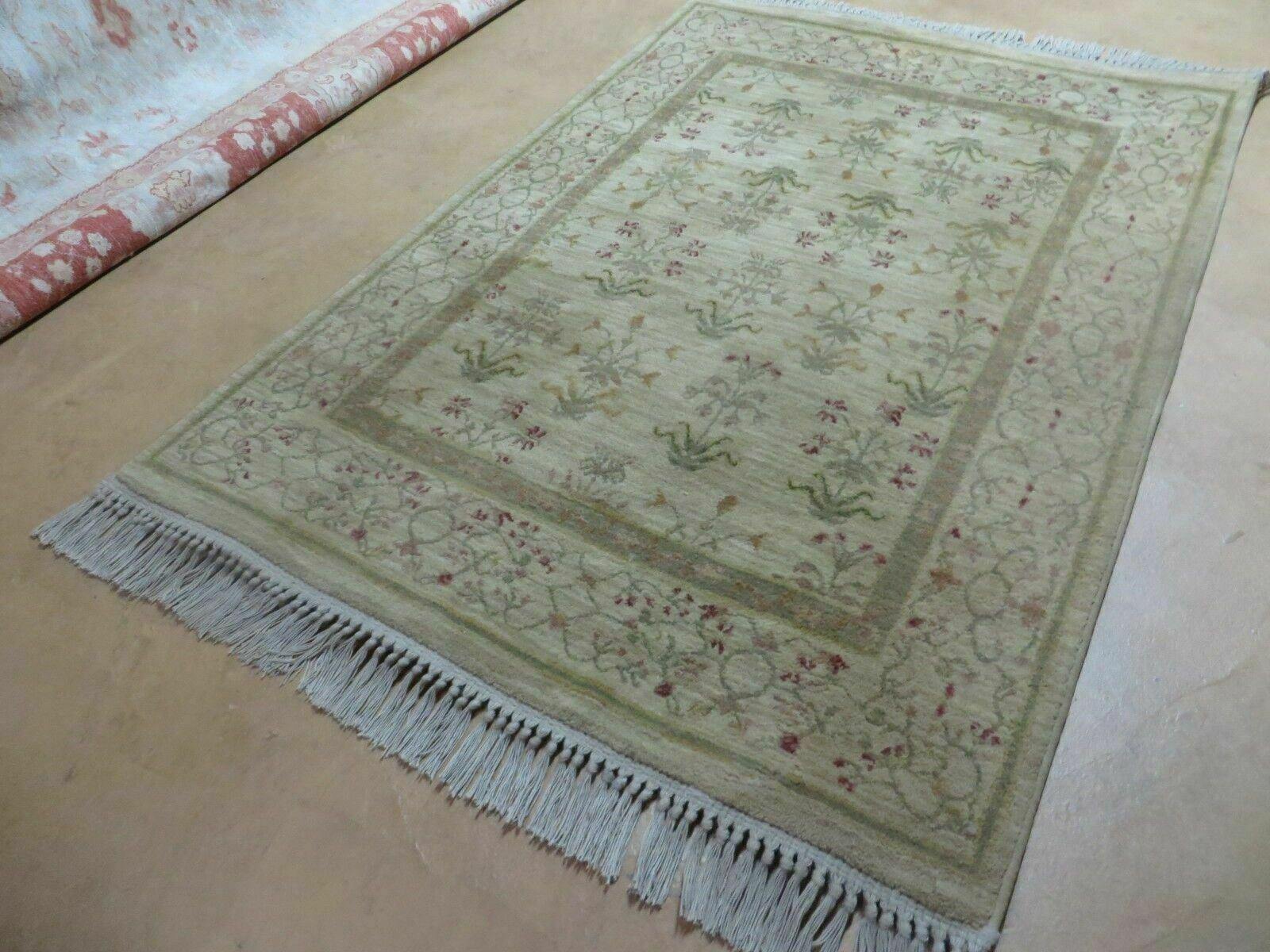 4' X 6' Nourison Power Loom Rug Floral Empire Made In Usa Herbal Wash Nice - Jewel Rugs