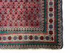 3x5 New Vintage Handmade Tribal Rug Afghan Balouch Rug Wool Rug Star Fish Red - Jewel Rugs