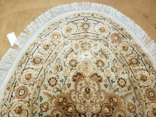 3' X 5' Vintage Handmade Fine Turkish Sivas Wool Rug Oval (B) Nice - Jewel Rugs