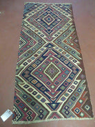 2' 1" X 4' 4" Antique Handmade Bagface Kilim Shirvan Caucasian Wool Rug Nice - Jewel Rugs