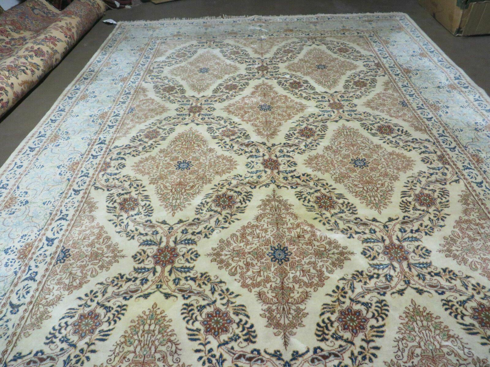 7' X 12' Vintage Handmade Indian Wool Rug Carpet Nice - Jewel Rugs