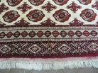 7' X 8' Handmade Finely Knotted Pakistan Turkoman Bokhara Wool Rug Nice - Jewel Rugs