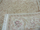 6' X 9' Vintage Handmade Wool Rug Aubusson Savonnerie European Design Nice #815 - Jewel Rugs