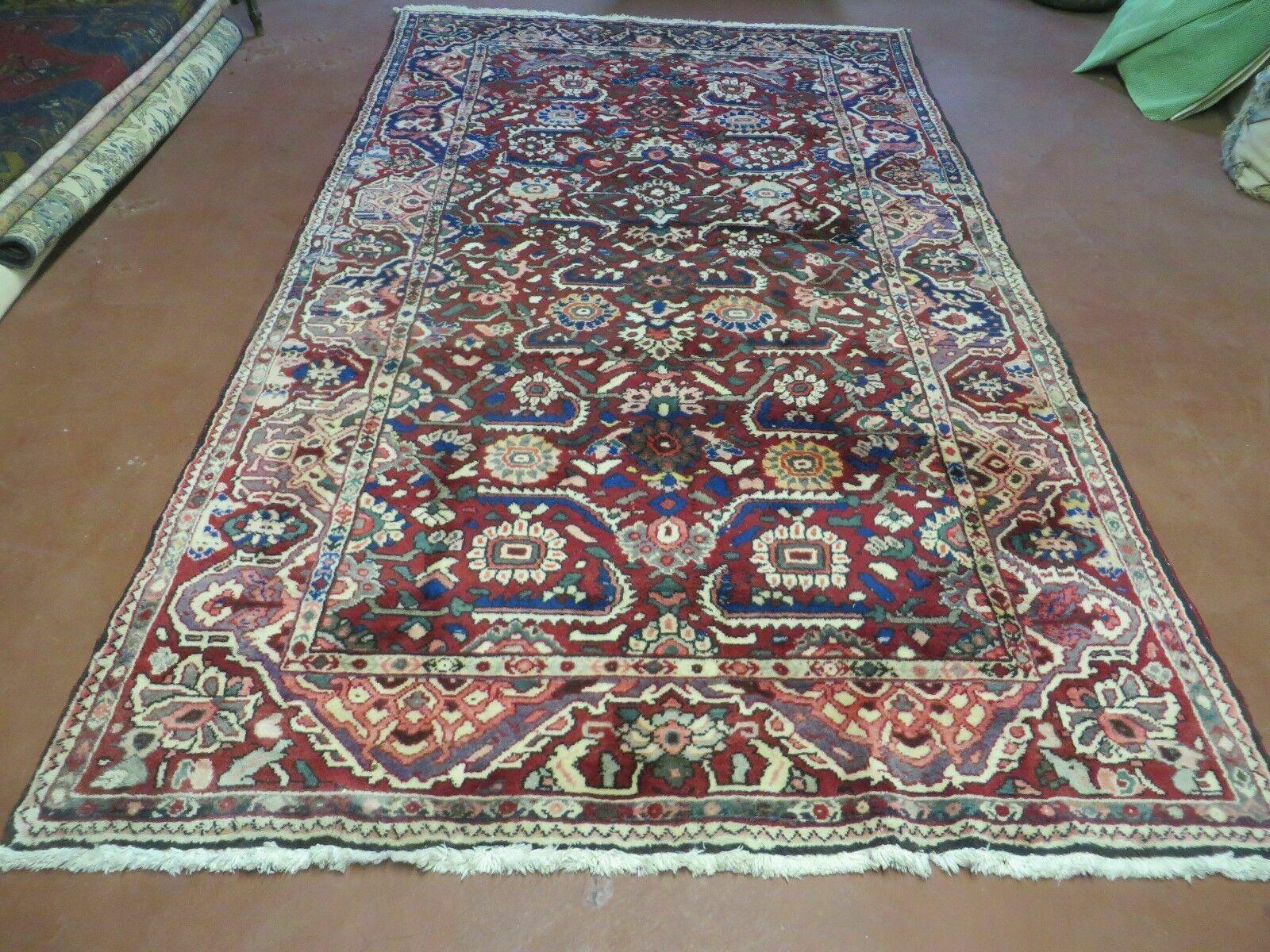 5' X 9' Antique Handmade Turkish Wool Veg Dyes Rug Nice # 107 - Jewel Rugs