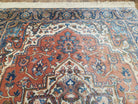 Karastan Rug 5' 9" x 9', Vintage Karastan #744 Antique Serapi Pattern, USA Made Pure Wool Pile Carpet, Original Karastan Carpet, 6x9 Rugs - Jewel Rugs