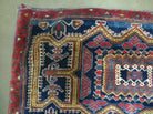 3' X 4.5' Antique Handmade Turkish Tribal Wool Rug Double Saddle Bag Nice - Jewel Rugs