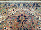 8' 8" X 12' Karastan Blue Heriz Serapi # 726 Wool RUG American Made Rare Nice - Jewel Rugs