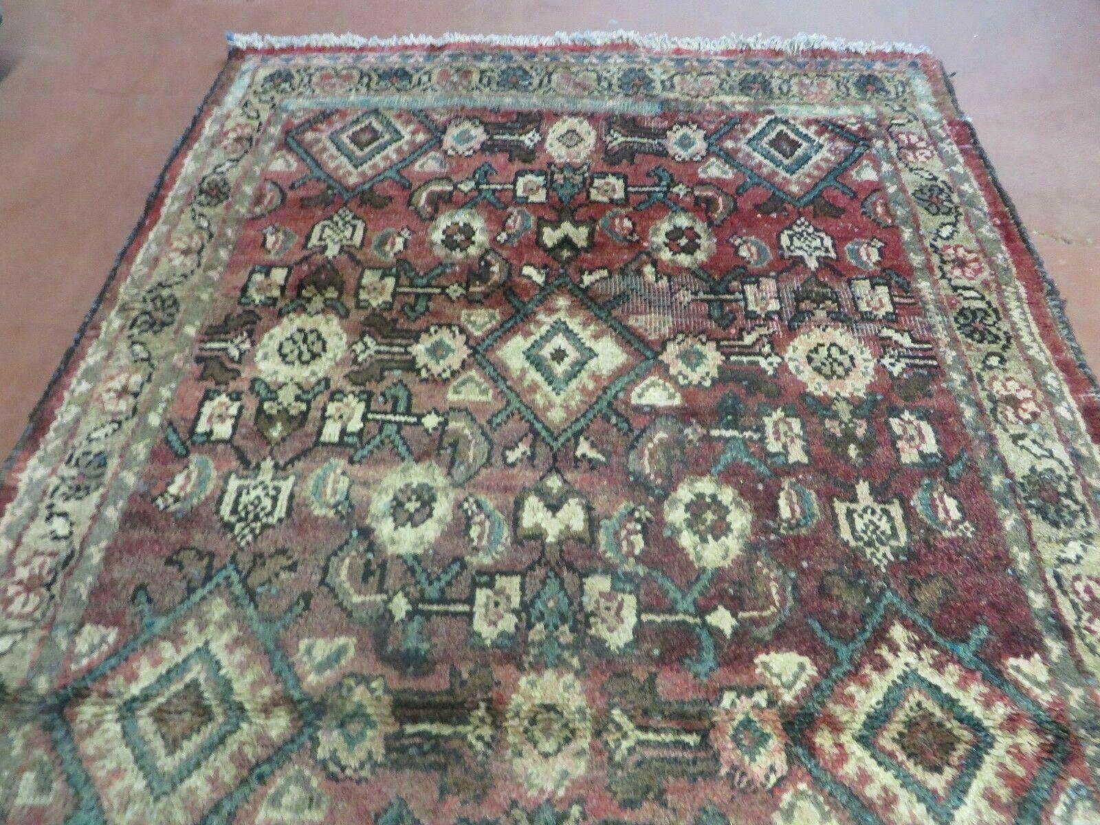 4' X 6' Antique Handmade Tribal Turkish Wool Rug # 601 - Jewel Rugs