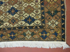 4' X 5' Antique Handmade Caucasian Kazak Shirvan Wool Rug Snow Flakes - Jewel Rugs