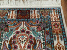 3' 3 X 5' Vintage Handmade India Kashmir Rug Birds Tree Of Life Vegy Dyes Nice - Jewel Rugs