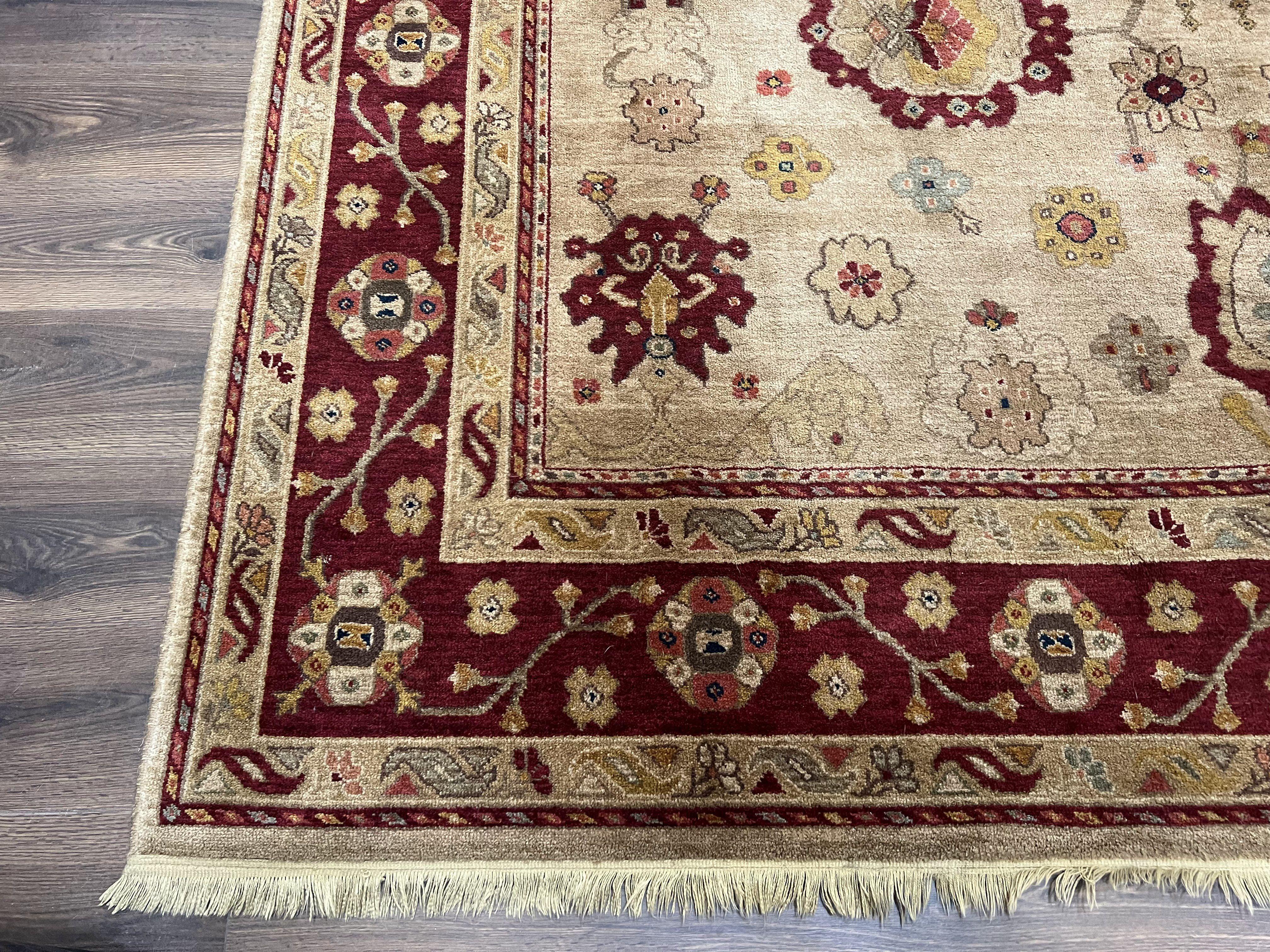 Karastan Rug 8.8 x 12, Antique Legends 2200-203, Karastan Oushak Carpet, Room Sized Wool Area Rug, Discontinued Karastan, Family Room Rug - Jewel Rugs