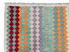 Colorful Kilim Rug 6x8 Multicolor Turkish Kilim Rug 6 x 8 Flat Weave Kilim Playful Anatolian Kilim Wool Kilim New Rug - Jewel Rugs