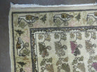 3' X 5' Vintage Handmade Fine Turkish Sivas Wool Rug Birds Grape Nice 200 KPSI - Jewel Rugs