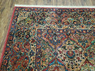 8' 8" X 12' Karastan Multicolor Panel Kirman # 717 Wool Rug American Beauty - Jewel Rugs