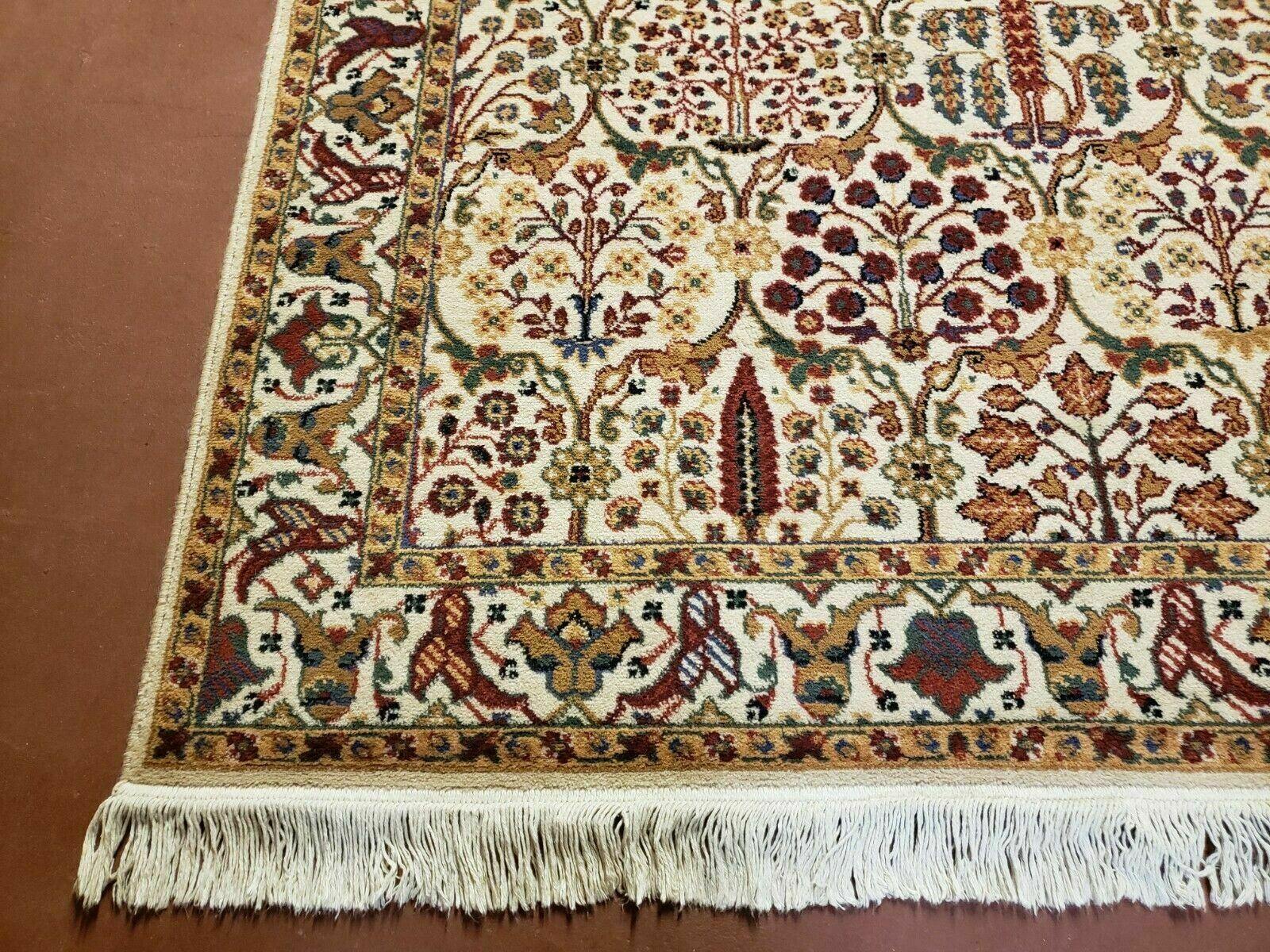 4' X 6' Samarkand Power Loomed Wool Rug Beige Nice - Jewel Rugs