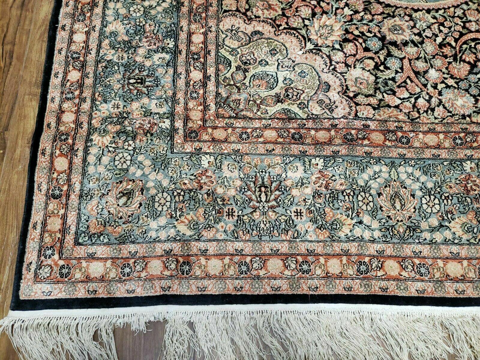 8' X 8' Gorgeous Handmade Fine Chinese Oriental Silk Rug Allover One Of A Kind - Jewel Rugs