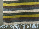 4' X 7' Vintage Handmade Latin American Mexican Wool Blanket Kilim Rug Nice # B - Jewel Rugs