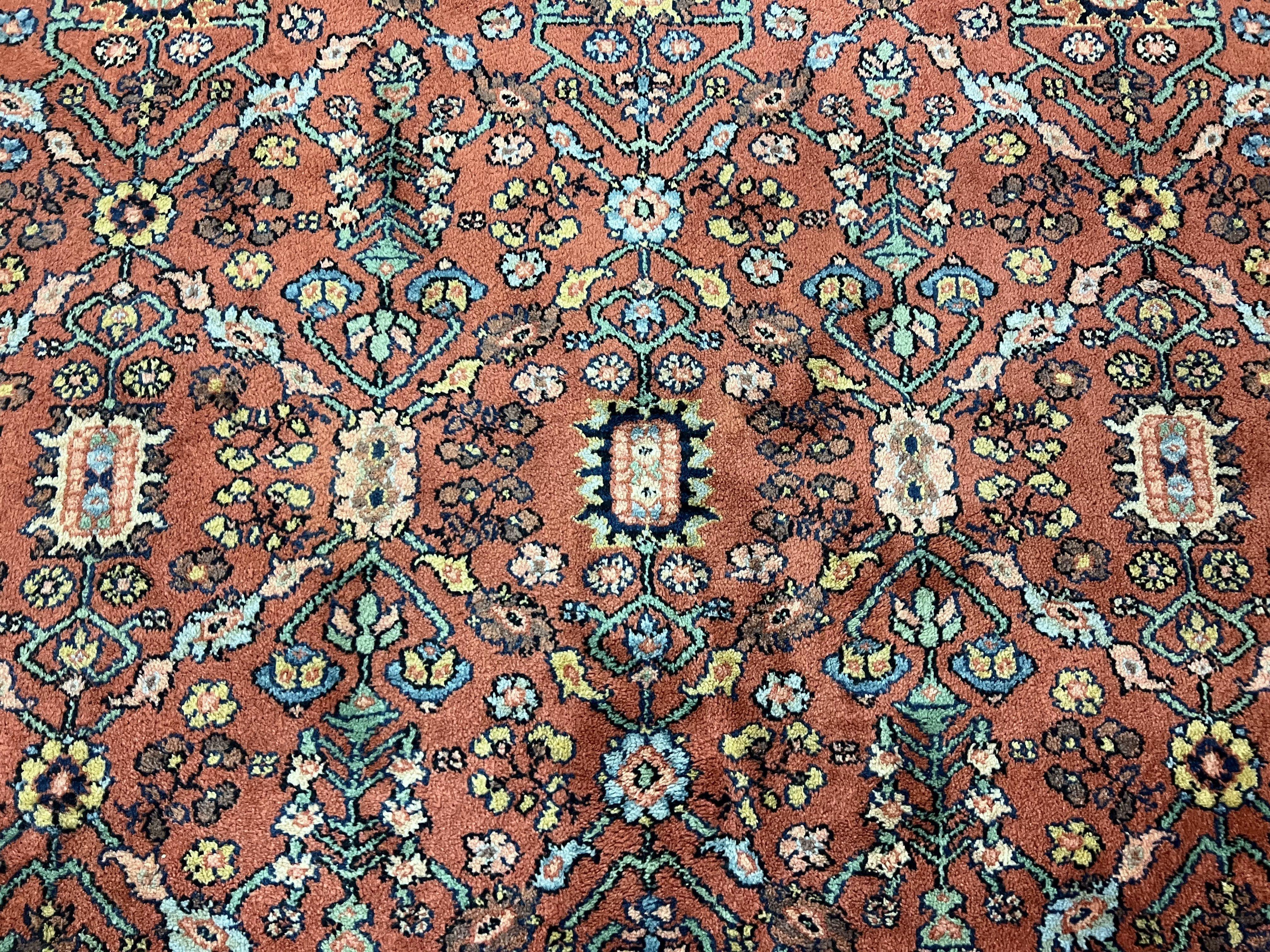 Vintage Karastan Rug, 8.8 x 12 Karastan Serapi Pattern #729, Original Karastan Collection, Wool Karastan Carpet, 700 Series, Discontinued - Jewel Rugs