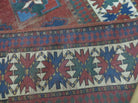 5' X 8' Antique Handmade Caucasian Kazak Shirvan Armanian Wool Rug Dated Nice - Jewel Rugs