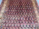 4' X 7' Antique Handmade Indian Wool Rug Paisley Design Vegetable Dyes Nice - Jewel Rugs