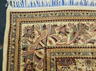 12' X 18' One-of-a-Kind Indian Agra Hand-Knotted Wool Rug Handmade Organic Dyes - Jewel Rugs