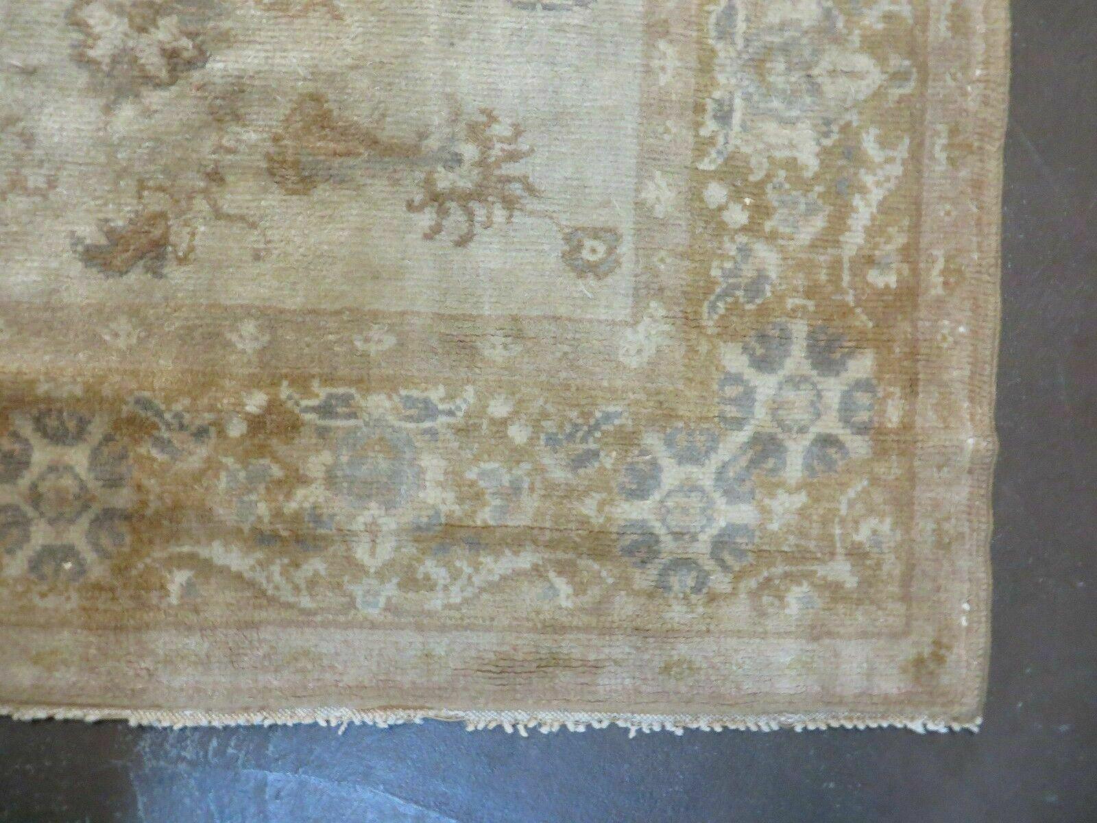 6' X 9' Antique Handmade Turkish Oushak Wool Rug Carpet Nice - Jewel Rugs