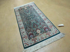 2' X 4' Handmade India Floral Oriental Wool Rug Carpet Vegetable Dyes Nice - Jewel Rugs