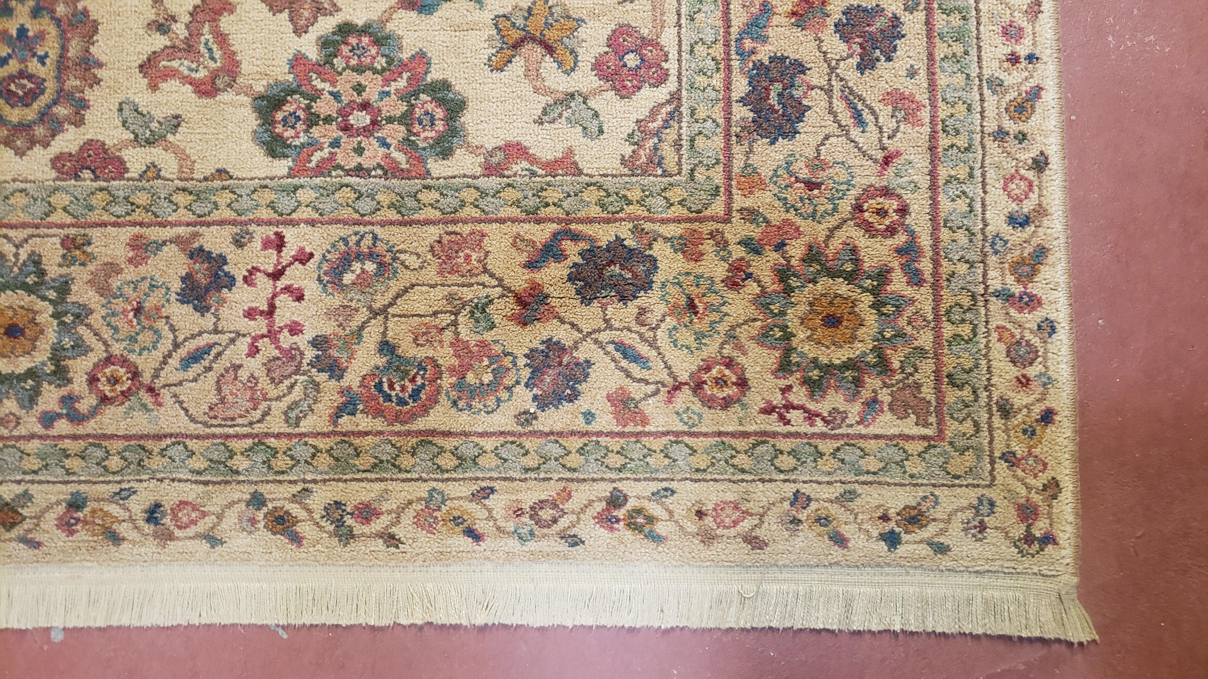 6x9 Karastan Samovar Rug Teawash 900-906 Feraghan Sarouk Pattern 5'9" x 9" Wool Carpet USA Vintage Nice Pair A - Jewel Rugs