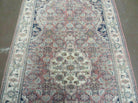 2' X 4' Vintage Handmade India Floral Oriental Jaipur Wool Rug Carpet NICE - Jewel Rugs