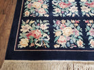 5' 9" X 9' American Made Karastan Flower Garden of Eden 509/9942 Wool Rug - Jewel Rugs