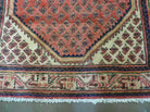 4' X 6' Antique Handmade Indian Wool Rug Red Vegetable Dyes Nice - Jewel Rugs