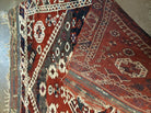 4' X 4' 4" Antique Handmade Turkish Oriental Bergema Wool Veg Dyes Tribal Collectible Rug - Jewel Rugs