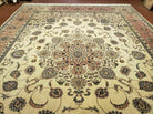 9' X 12' Vintage Fine Handmade Pakistan Oriental Wool Rug Carpet Hand Knotted - Jewel Rugs