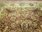 8' X 10' Handmade India Wool Rug Carpet Hand Knotted Vegetable Organic Nice - Jewel Rugs