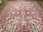 8' X 10' Vintage Indian Embroidery Hand Stitched Asmara Kashmir Rug Wool Nice - Jewel Rugs