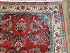 Semi Antique Persian Ghazvin Rug, Wool, Hand-Knotted, 4' 3" x 6' 4" - Jewel Rugs