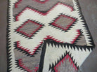 2.5' X 5' Incredible Antique Navajo Navaho Wool Rug Nice - Jewel Rugs