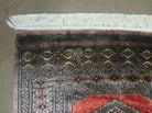 3' X 5' Vintage Handmade Pakistani Turkoman Bokhara Balouch Woven Wool Rug Nice - Jewel Rugs