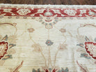 10' X 14' Vintage Handmade PESHAVAR CHOBI Pakistani Agra wool Carpet Nice - Jewel Rugs