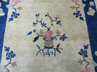 3' X 6' Antique Handmade Chinese Art Deco Peking Wool Rug Accent Rug - Jewel Rugs