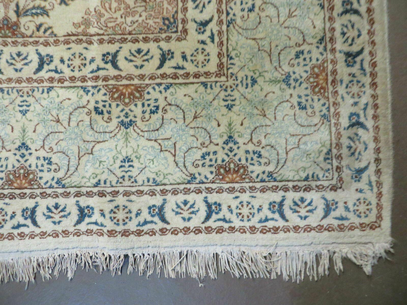 7' X 12' Vintage Handmade Indian Wool Rug Carpet Nice - Jewel Rugs