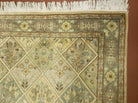 2' 7" X 9' Vintage Handmade India Floral Oriental Wool Runner Rug Hand Knotted - Jewel Rugs