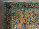 5' X 6' Antique Handmade India Floral Oriental Wool Rug Veg Dyes Organic Red Classical Traditional Home Décor - Jewel Rugs