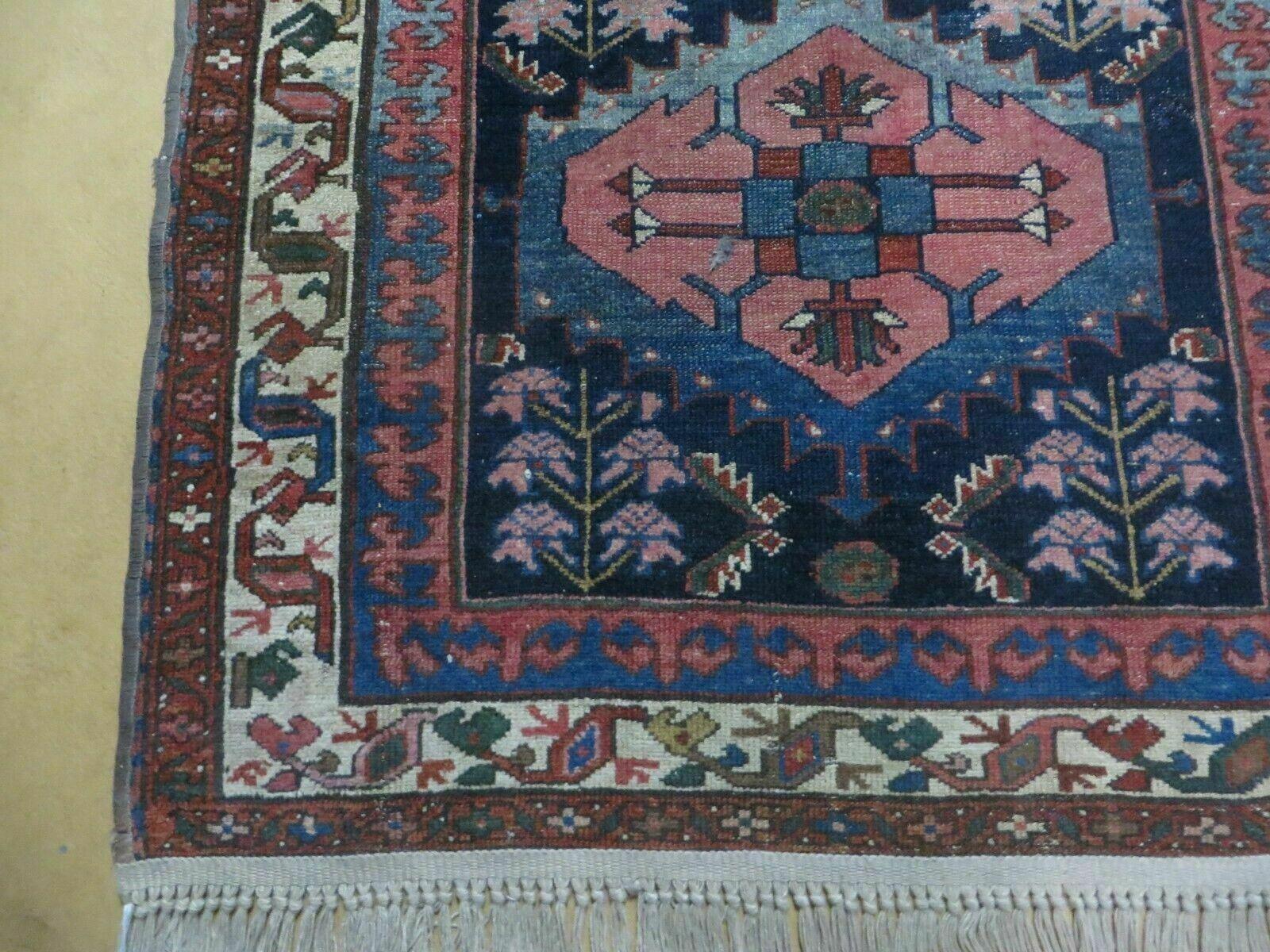 3' X 6' Antique Handmade Turkish Wool Rug Veg Dye Nice - Jewel Rugs