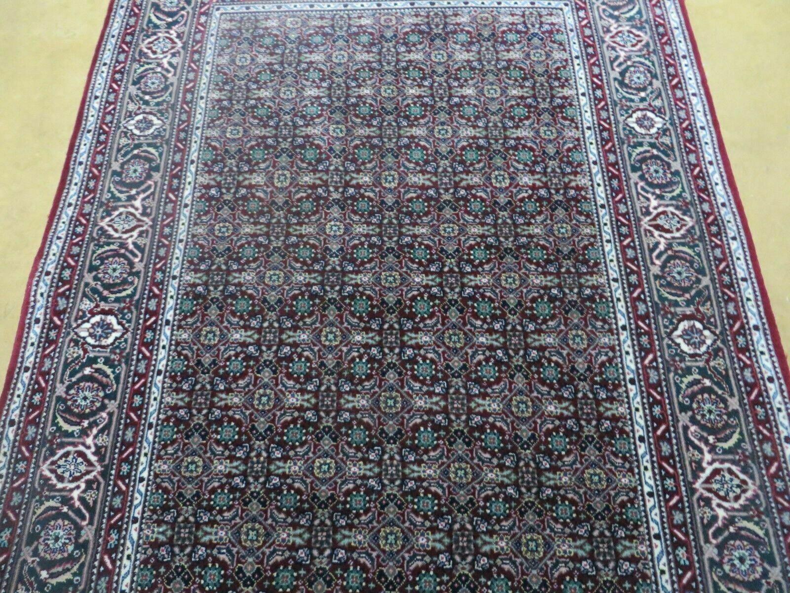 3' X 5' Vintage Fine Handmade Indian Amritsar Wool Silk Rug Nice - Jewel Rugs