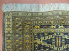 3' X 4' Vintage Handmade Pakistan Bokhara Turkoman Balouchi Wool Rug Mat Nice - Jewel Rugs